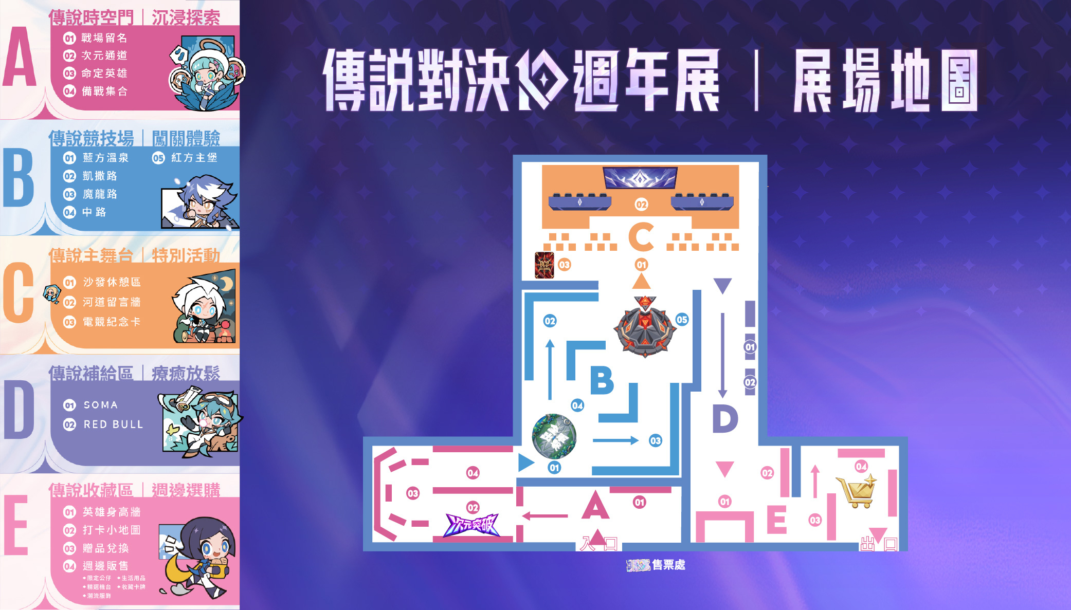 傳說對決《流光穿梭》十週年特展